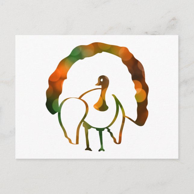 Postal Bokeh Turkey (Anverso)