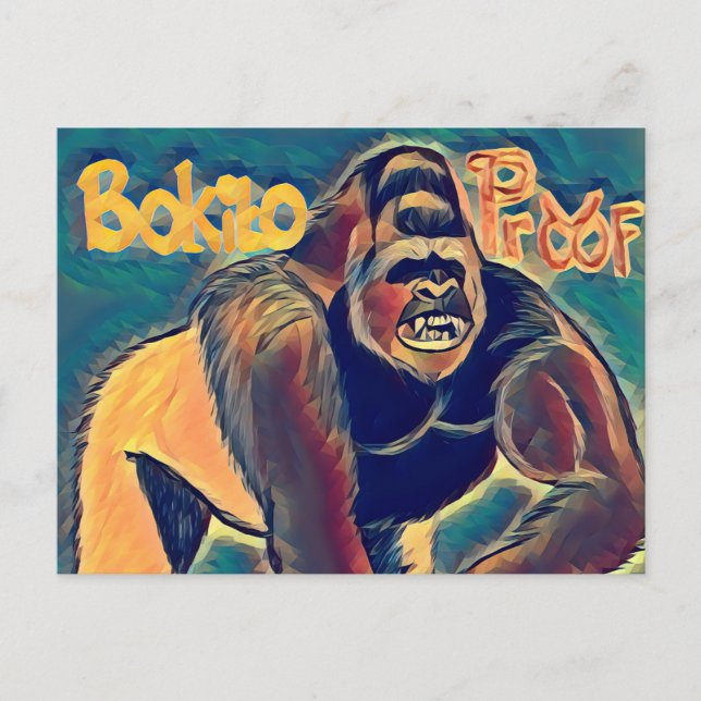 Postal Bokito Proof (Anverso)