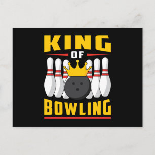 Postal Bola Bowler Deportes Strike Team Bowl Gracioso reg
