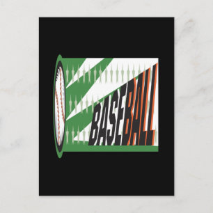 Postal Bola de béisbol