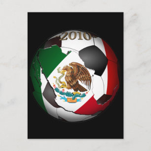 Postal Bola de Fútbol de México 2010