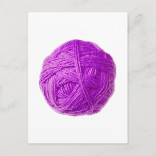 Postal bola de lana