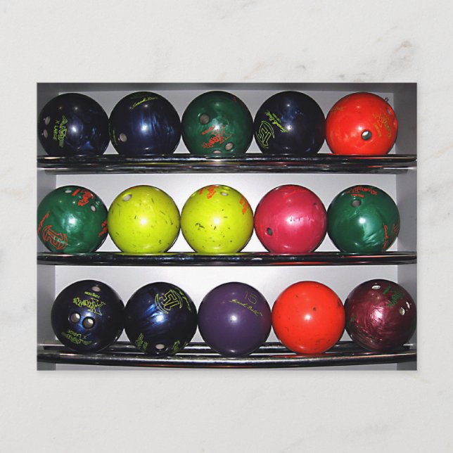 Postal Bolas de bolos (Anverso)