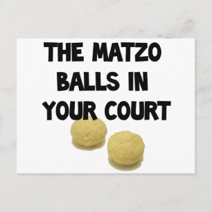 Postal bolas de matzoo