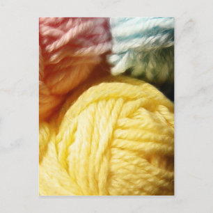 Postal Bolas Suaves De Yarn