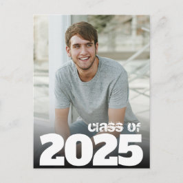 Postal Bold Year Photo 2021 Graduation Save the Date