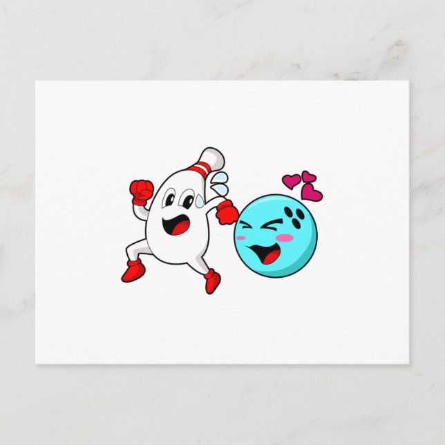 Postal Boliche Bola de boliche (Anverso)