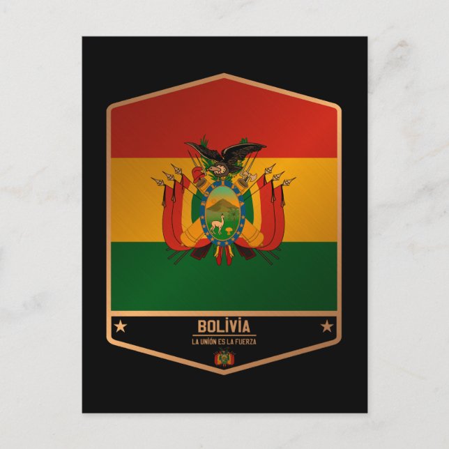 Postal Bolivia (Anverso)