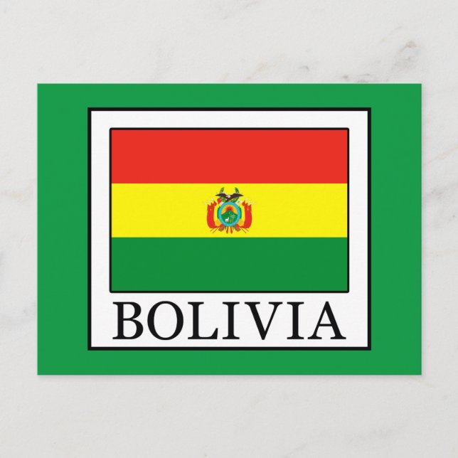 Postal Bolivia (Anverso)