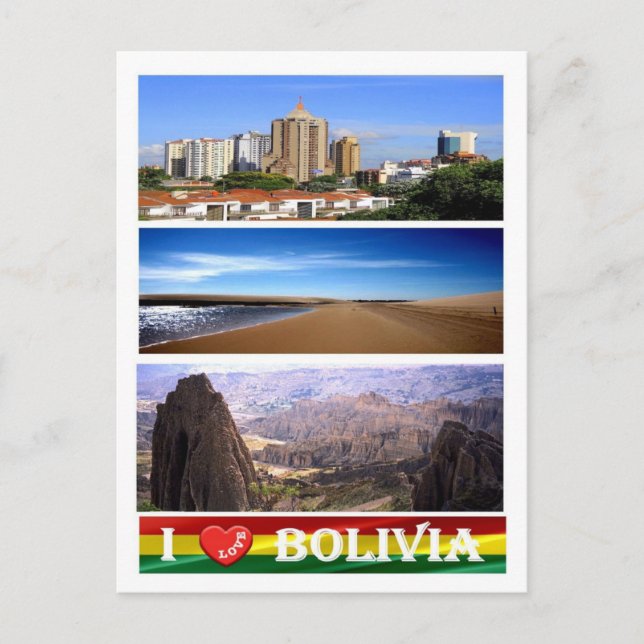 Postal Bolivia - Amo - (Anverso)