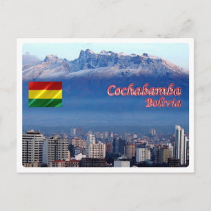 Postal Bolivia - Cochabamba - Cordillera Tunari -