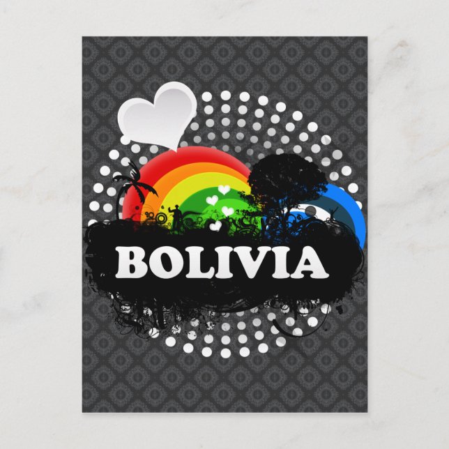 Postal Bolivia pura y simple (Anverso)