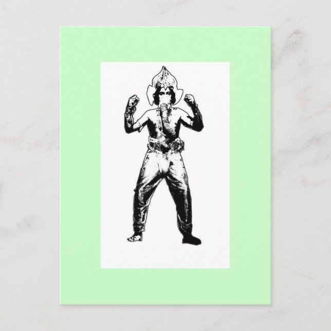 Postal Bollywood Ganeesh (Anverso)