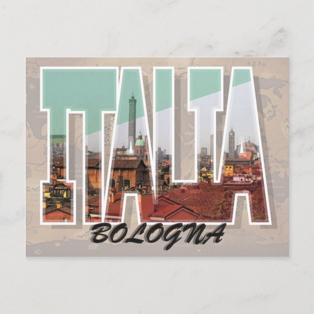 Postal Bolonia, Italia Postcard (Anverso)