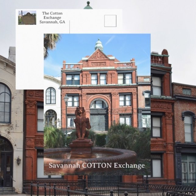 Postal Bolsa de algodón Savannah Georgia Fotografía (Subido por el creador)