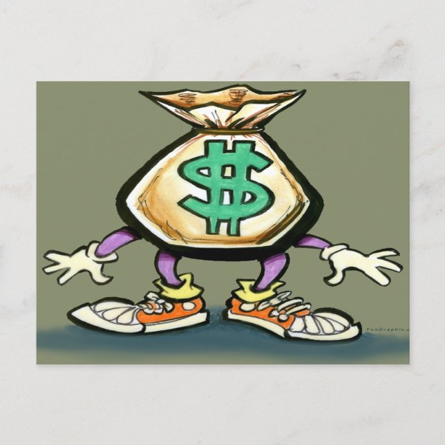 Postal Bolsa de dinero (Anverso)