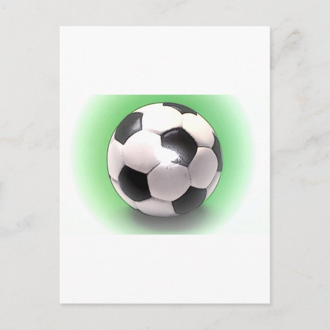 Postal Bolsa de fútbol del Reino Unido (Anverso)