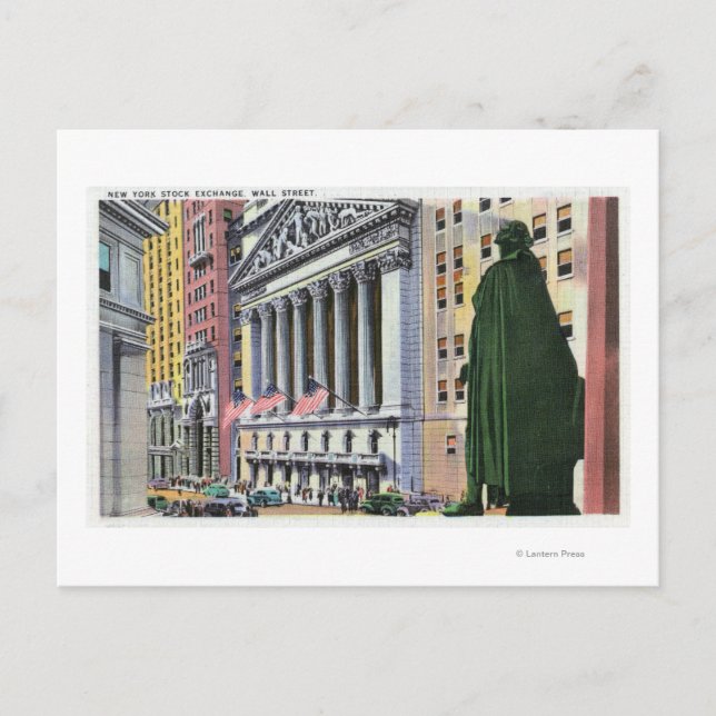 Postal Bolsa de Nueva York Bldg (Anverso)
