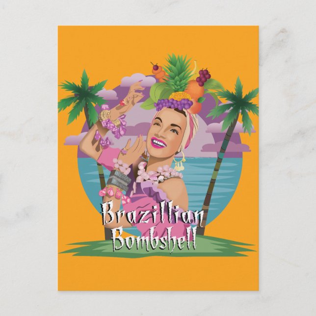 Postal Bomba de Brasil (Anverso)