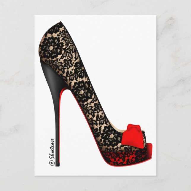 Postal Bomba de plataforma Peep Toe (Anverso)