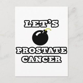 Postal Bombardeemos el cáncer de próstata