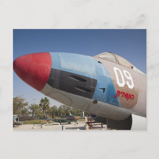 Postal Bombardero de Vautour de construcción francesa (Anverso)