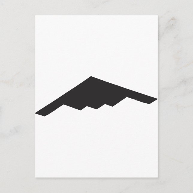 Postal Bombardero espiritual B2 (Anverso)