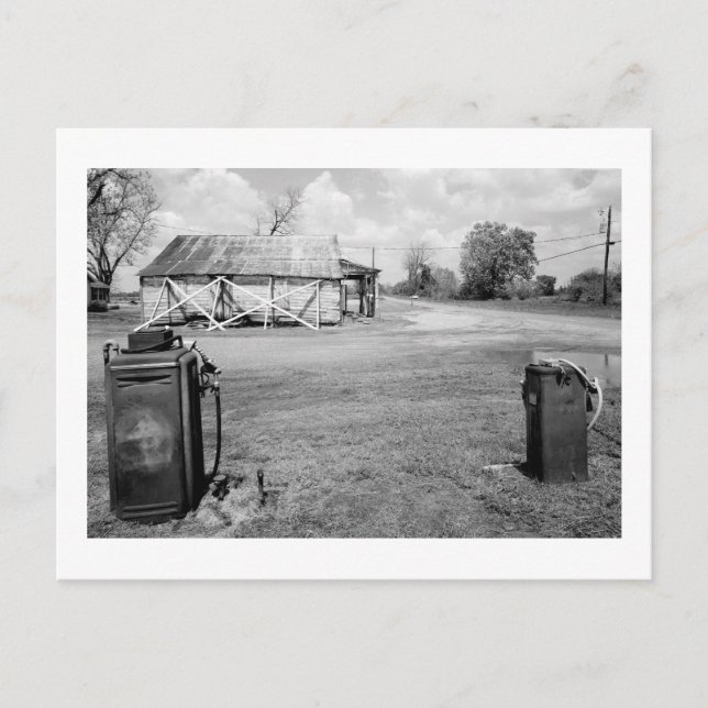 Postal Bombas de gas antiguas (Anverso)