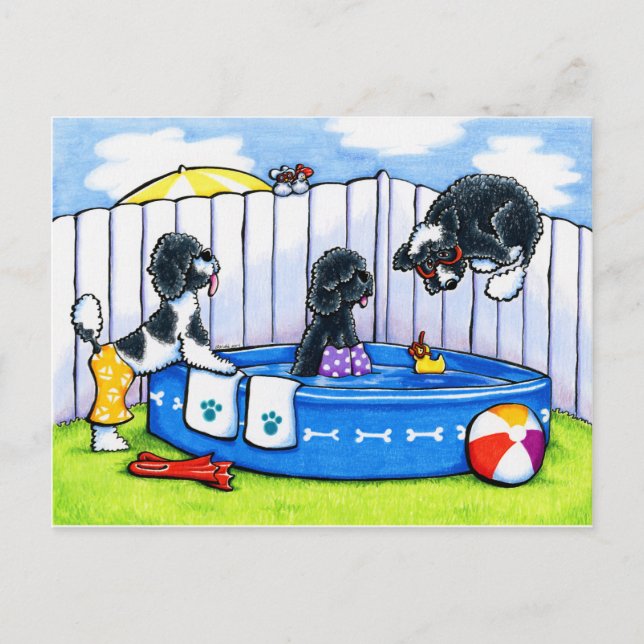 Postal Bombas lejos (Anverso)