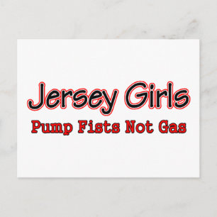 Postal bombeo de puño jersey grl