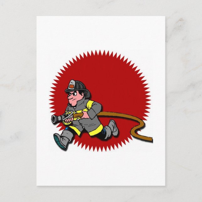Postal Bombero (Anverso)