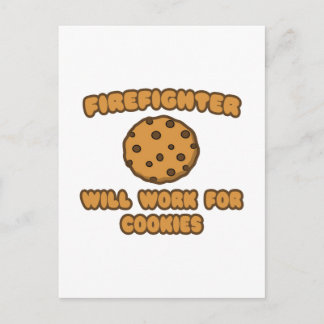Postal Bombero... Trabajará para cookies