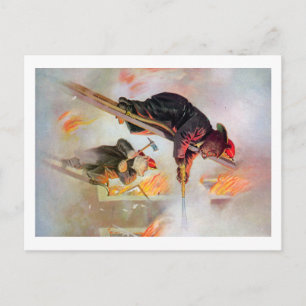 Postal Bomberos de oso Roosevelt