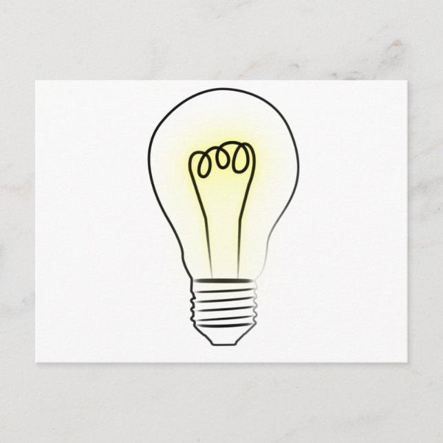Postal Bombilla (Anverso)