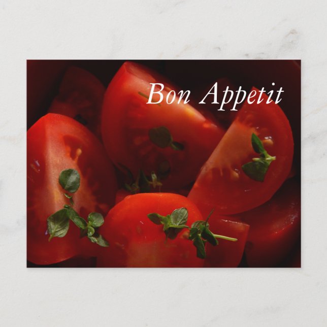 Postal Bon Appetit (Anverso)