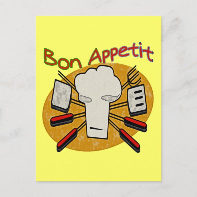 Postal Bon Appetit (Anverso)