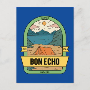 Postal Bon Echo Canada Souvenir