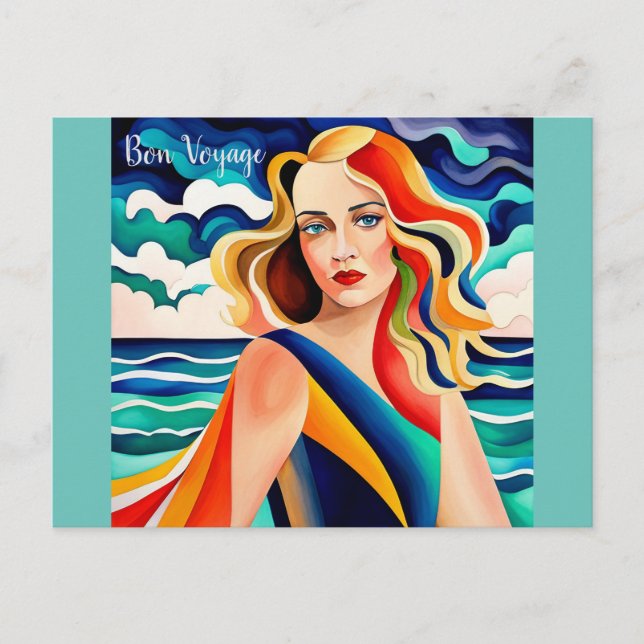 Postal Bon Voyage (Anverso)