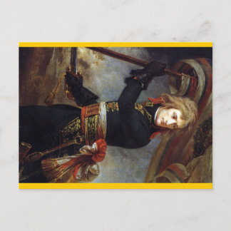 Postal Bonaparte en el Pont d'Arcole aproximadamente 1801