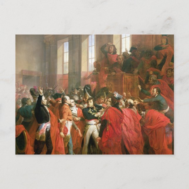 Postal Bonaparte y Concilio de Quinientos en St. (Anverso)
