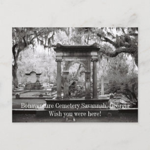 Postal Bonaventure Cemetery Savannah