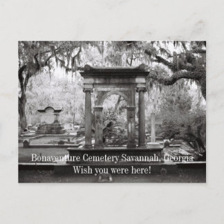 Postal Bonaventure Cemetery Savannah