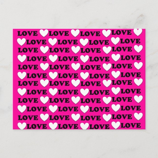 Postal BonBon Se trata de amor - Te amo (Anverso)