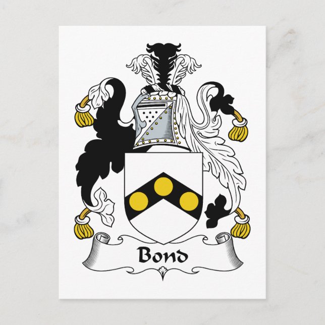 Postal Bond Family Crest (Anverso)