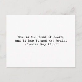 Postal Bondad de los libros