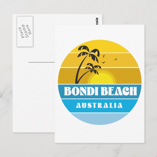 Postal Bondi Beach Australia (Anverso / Reverso)