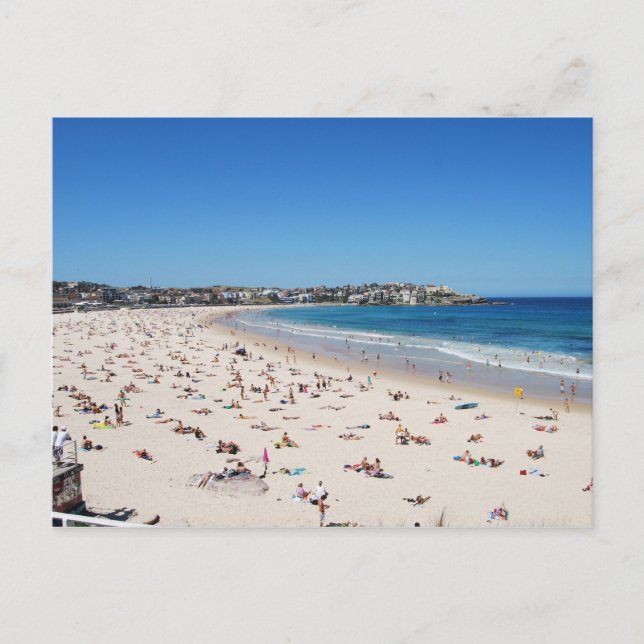 Postal Bondi Beach, Sydney, Australia, Postcard (Anverso)