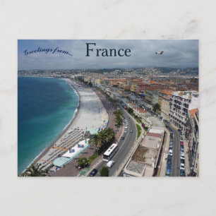 Postal Bonita Côte D ' Azur Riviera Francesa Francia