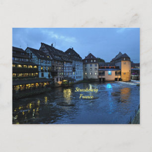 Postal Bonita Estrasburgo, Francia