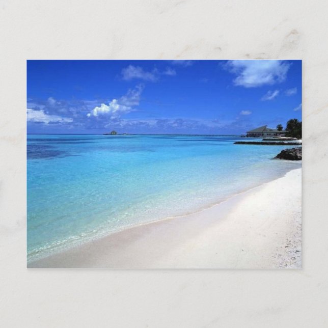 Postal Bonita playa (Anverso)